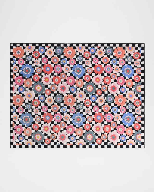 Checked Dolce Vita Indoor/Outdoor Rug, 8' x 10'
